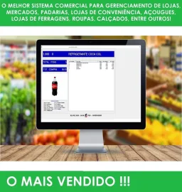 Sistema para loja + Impress�o de cupom N�o fiscal + Leitor de C�digo de Barras