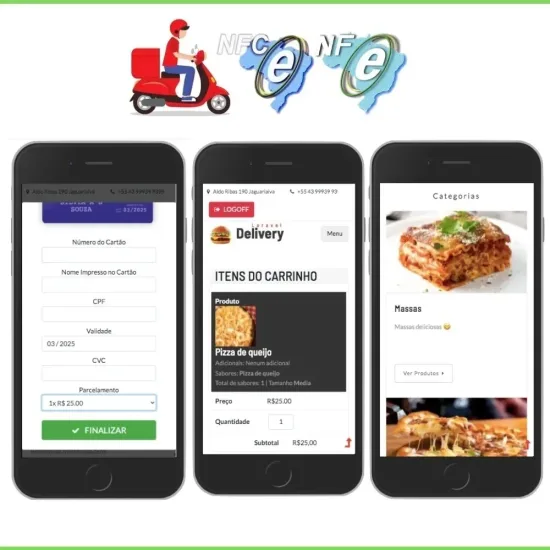 Código-fonte Php Nfe, Nfce E Ct-e 4.0 + Delivery