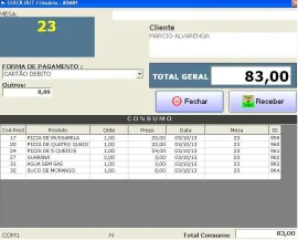 Fontes em visual Basic do sistema Bar, Restaurante, Pizzaria e Lanchonete