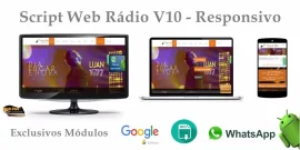 Script Web R�dio - Modelo V-10 - Lan�amento Exclusivo