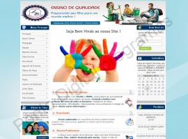 Site De Escolas Completo Em Php + Mysql Com Boletim Escolar