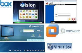 Box M�quina Virtual Sistema Comercial Tef Ecf Nfe Ct-e Sped