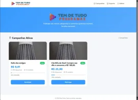 Site de Rifas Online Completo em PHP