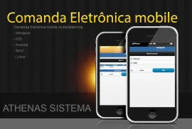 Comanda Eletr�nica Mobile - Athenas, Siscom E Sis-soft