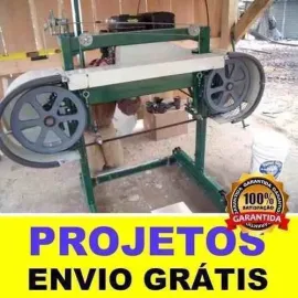 Projeto Serra Fita Para Madeira Marcenaria Madereira
