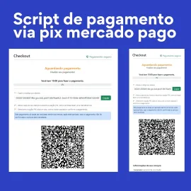 Script para receber pix mercado pago - Simples implementa��o