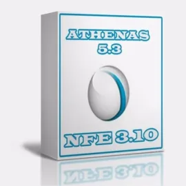 Athenas 5.3 + Nfe 3.10 + Nfce Sistema Comercial Com Fotes